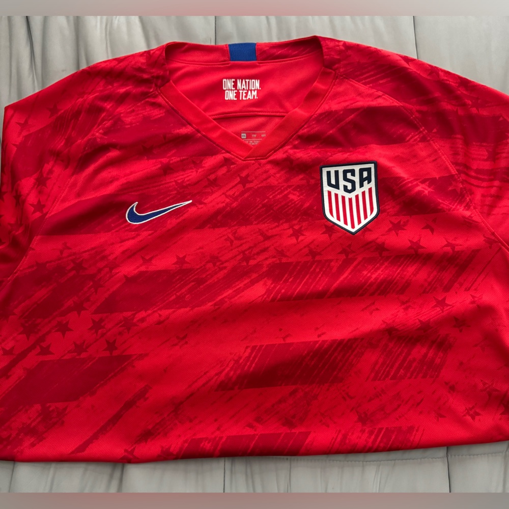 2019 - Official Nike USMNT Soccer Jersey - XXL (Worn Once)